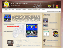 Tablet Screenshot of motoclubdepocasicilia.it